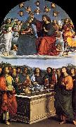 RAFFAELLO Sanzio The Crowning of the Virgin oil painting